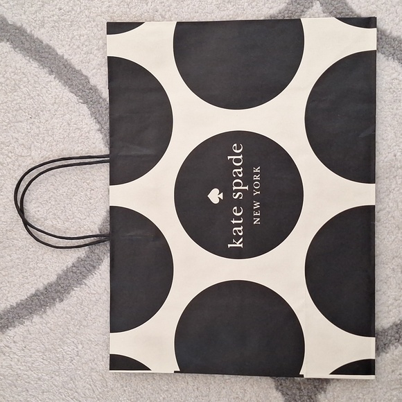 4 pc LUXURY BRAND Empty Containers COACH KATE SPADE Shopping Bag - Picture 8 of 8